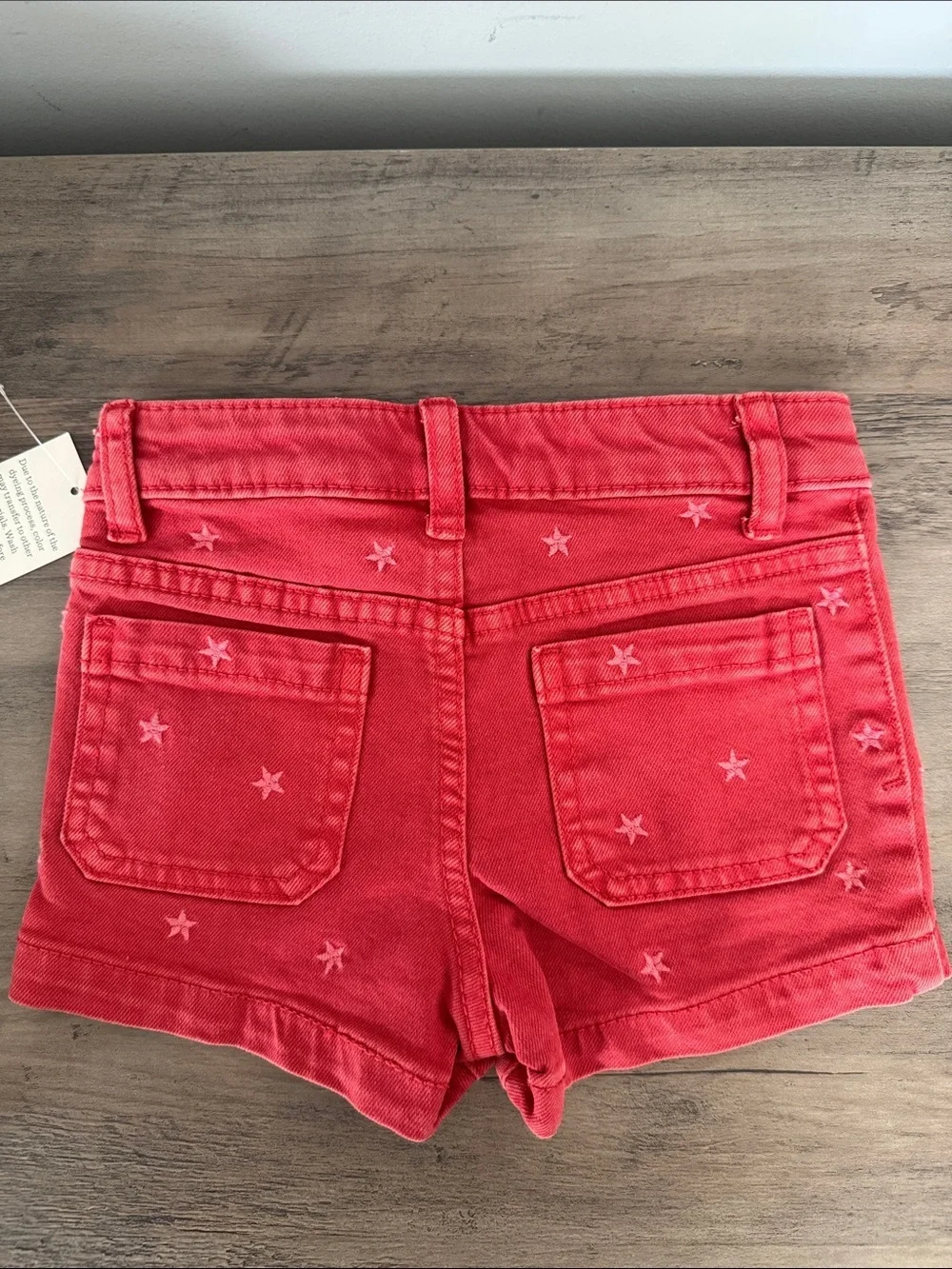Cat & Jack Pink and Red Stars Toddler Girls' Shorts Set Size 2T New NWT